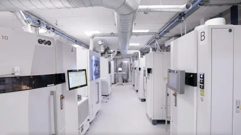 Modern 3D Printing Facility